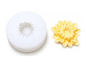 Molde silicona mini girasol